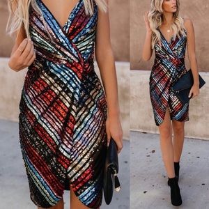 Sequined Mini Dress✨